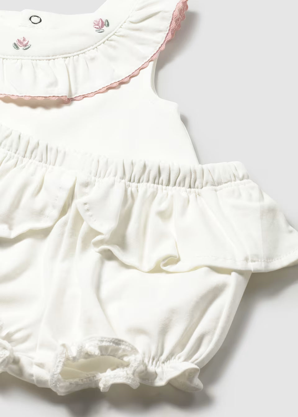 Conjuntos de Dos Piezas para Bebé Mayoral | Camiseta y Pantalón de Algodón con Detalles Bordados