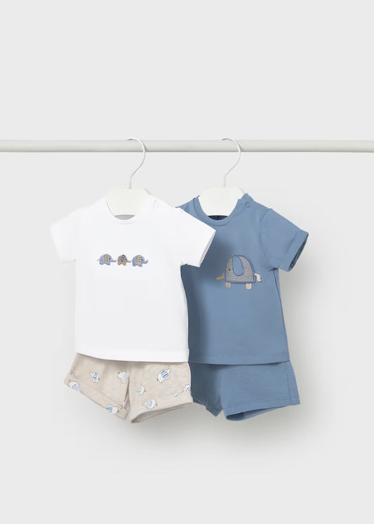 Conjuntos de Dos Piezas para Bebé Mayoral | Camiseta y Pantalón de Algodón