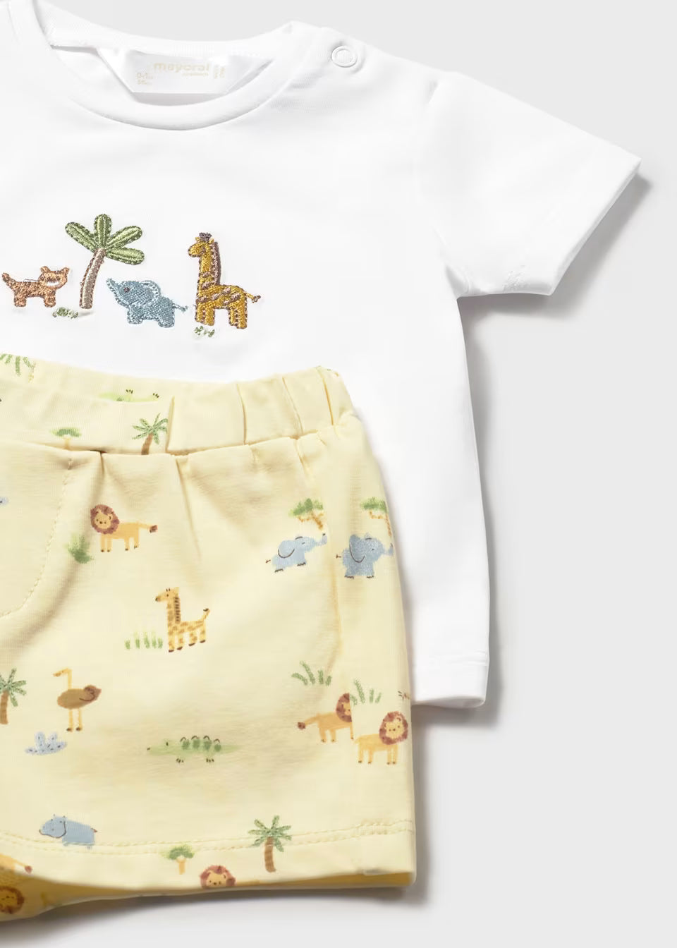 Conjuntos de Dos Piezas para Bebé Mayoral | Camiseta y Pantalón de Algodón