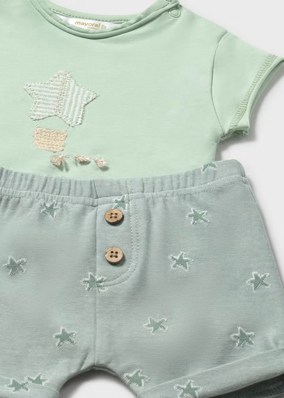 Conjuntos de Verano  | Dos Piezas Cómodas y Divertidas en color verde