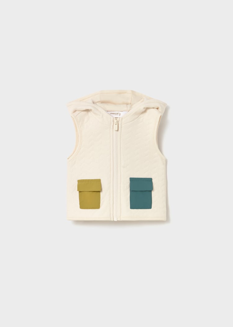 Conjunto de 3 Piezas con Chaleco para Niño