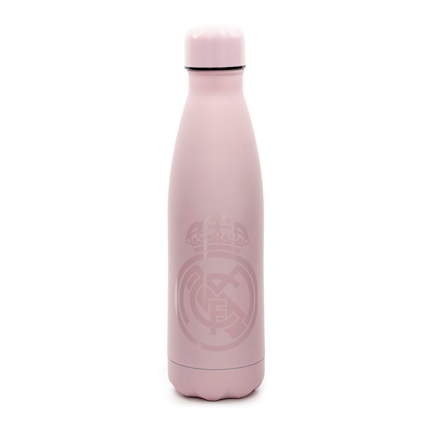 Botella Térmica Oficial Real Madrid 550 ml Acero Inoxidable - Color Rosa Mate