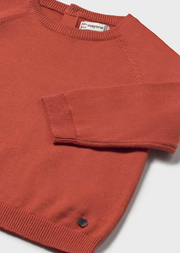 Jersey Básico de Manga Larga para Bebé Color Caldera