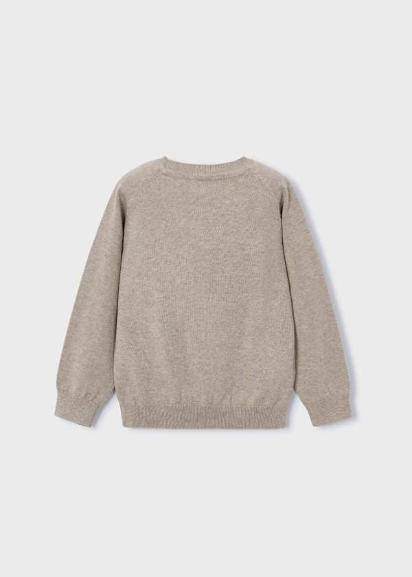 Jersey Básico de Manga Larga para Niño Color Topo