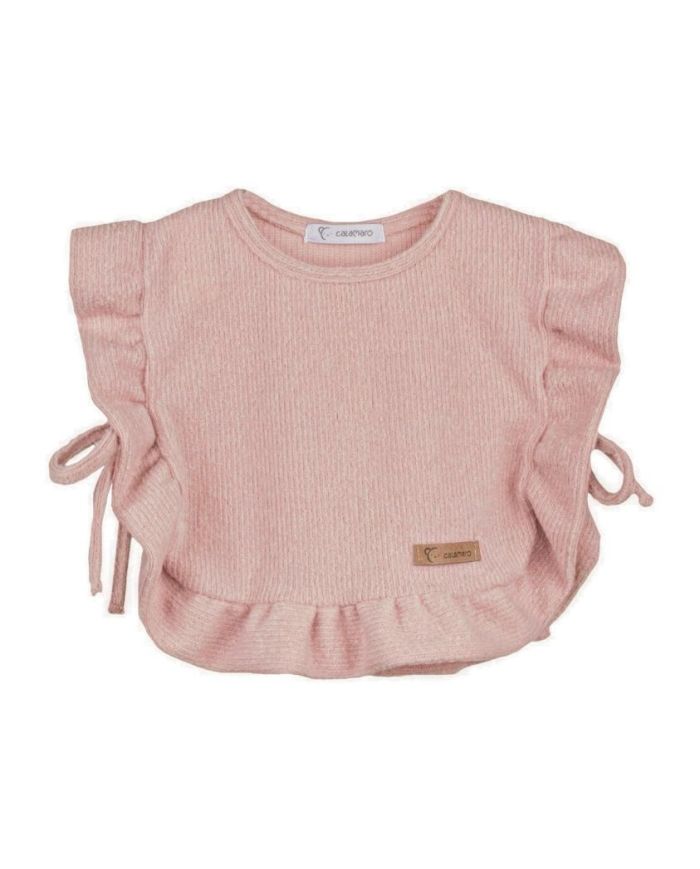 Chaleco Ter Rosa sin mangas para bebé y niña - Calamaro