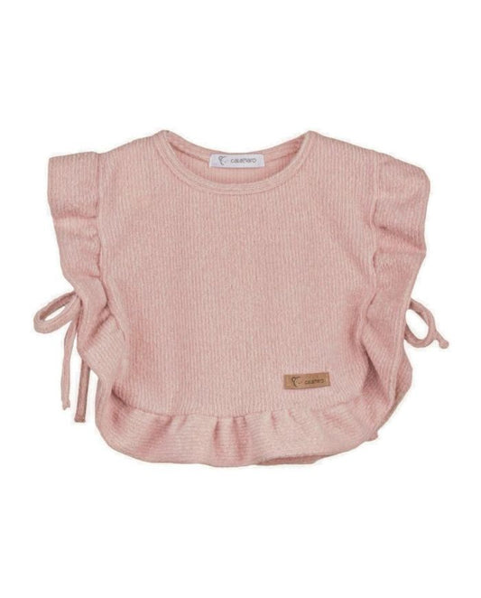 Chaleco Ter Rosa sin mangas para bebé y niña - Calamaro