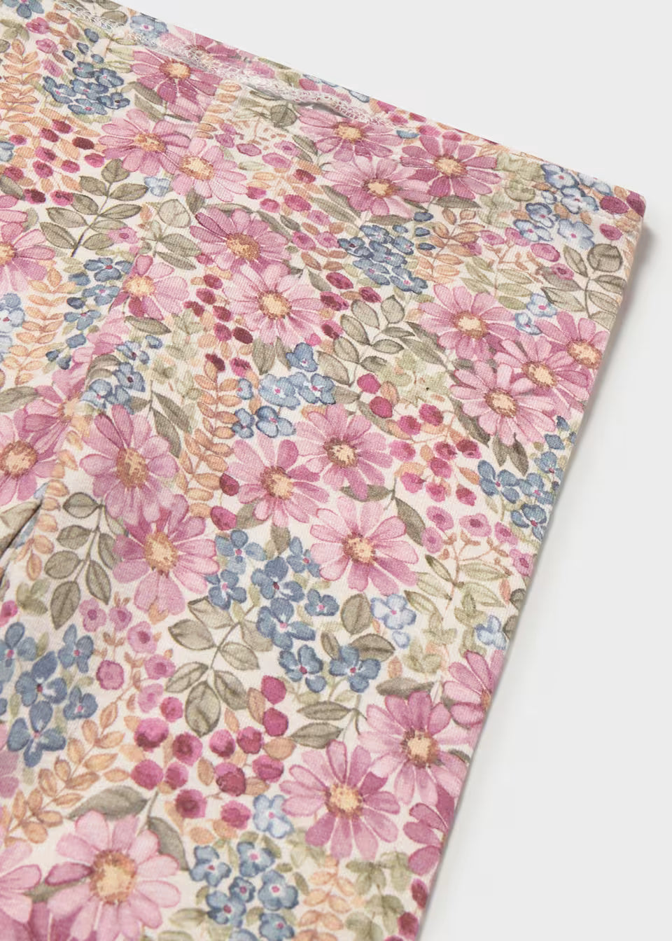 Leggings de Niña Estampado de Flores Rosas
