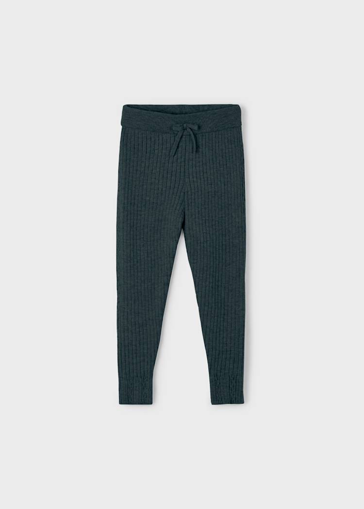 Legging Tricot en Azul Marino