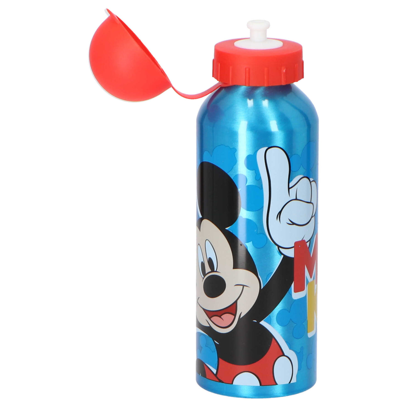 Pack Fiambrera y Botella de Acero Inoxidable Infantil Disney Mickey Mouse en Azul y Rojo
