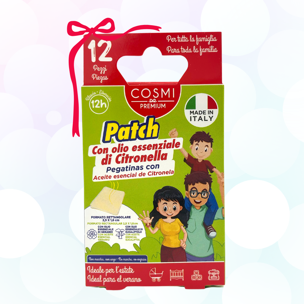 Pegatinas Antimosquitos de Citronela para Adultos y Niños