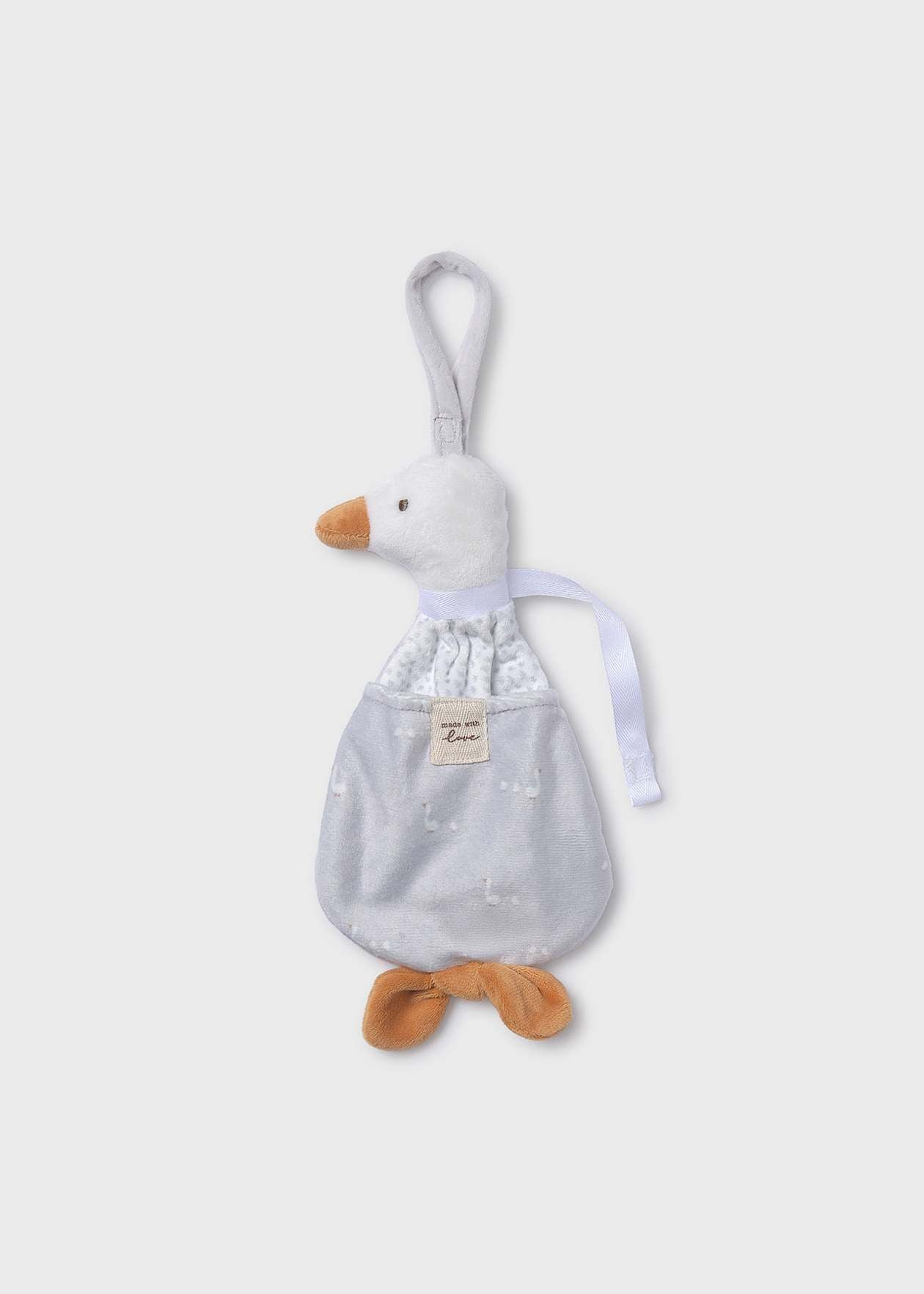 Patito Doudou Portachupete para Bebé | Compañero de Sueño y Diversión 🦆
