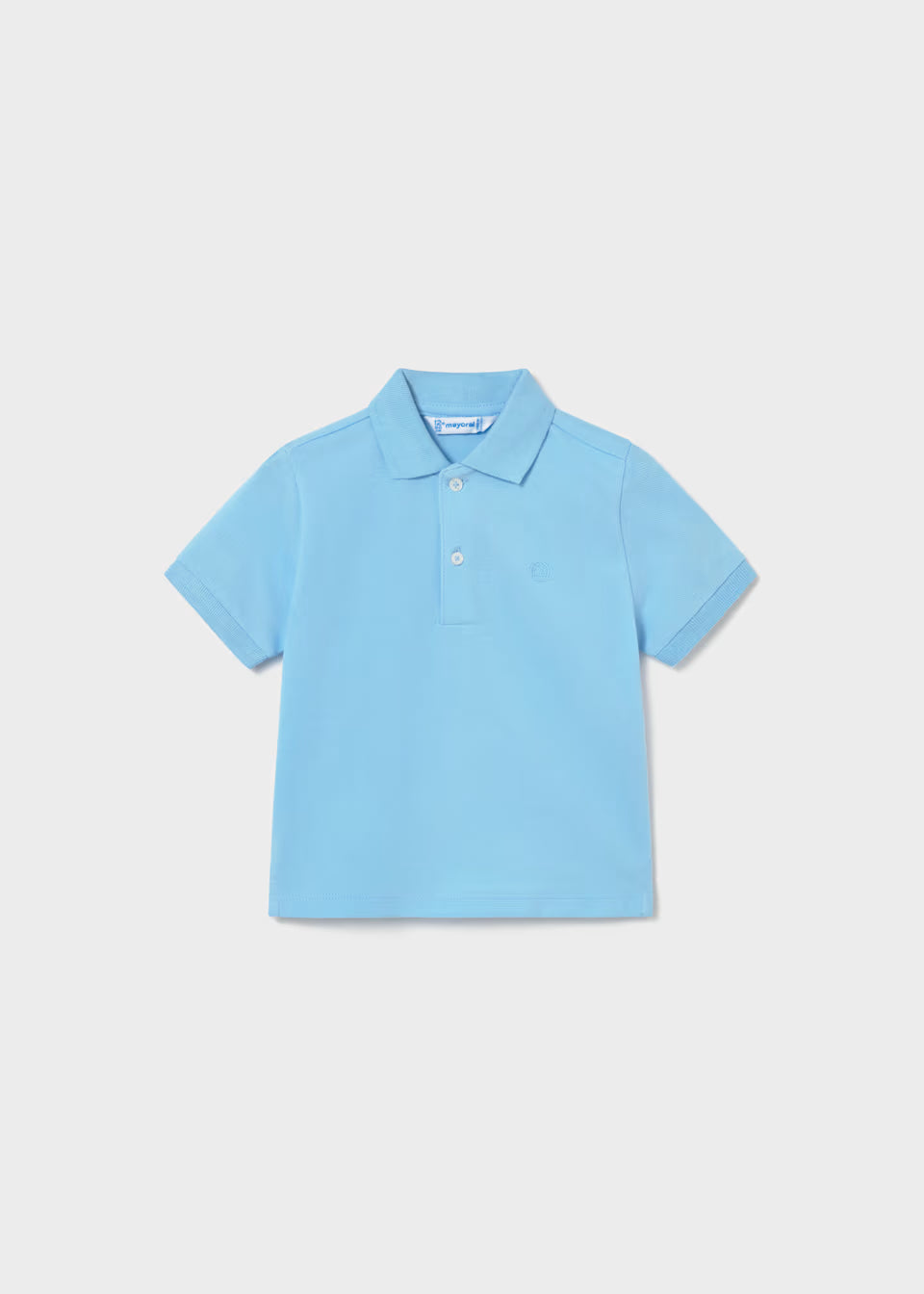 Polo básico bebé Celeste