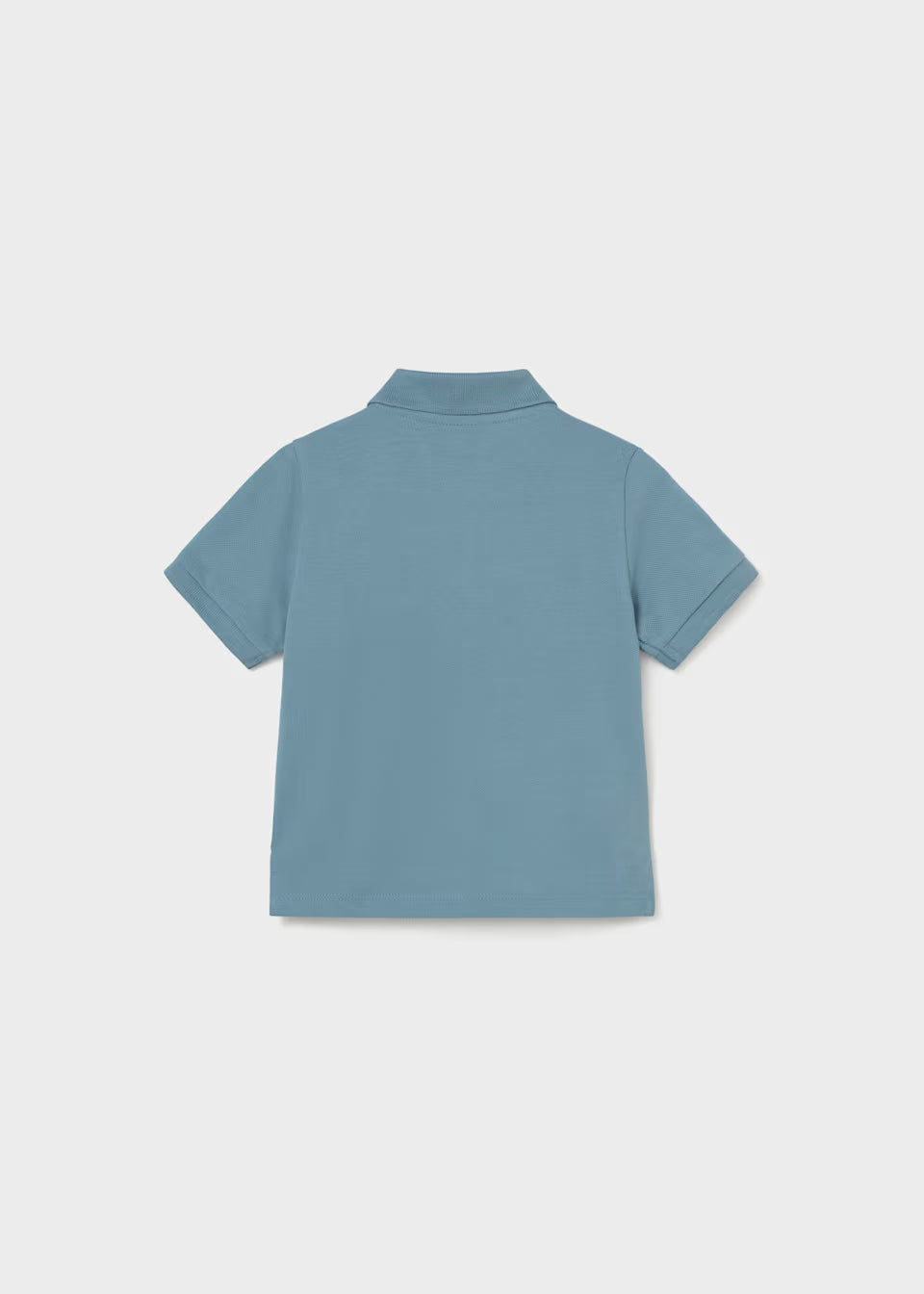 Polo básico bebé color Jade