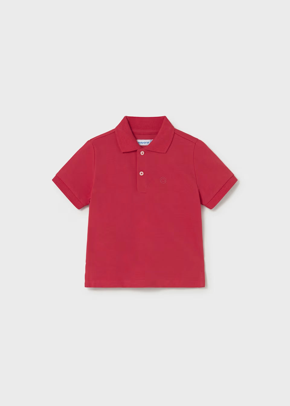 Polo básico bebé Rojo