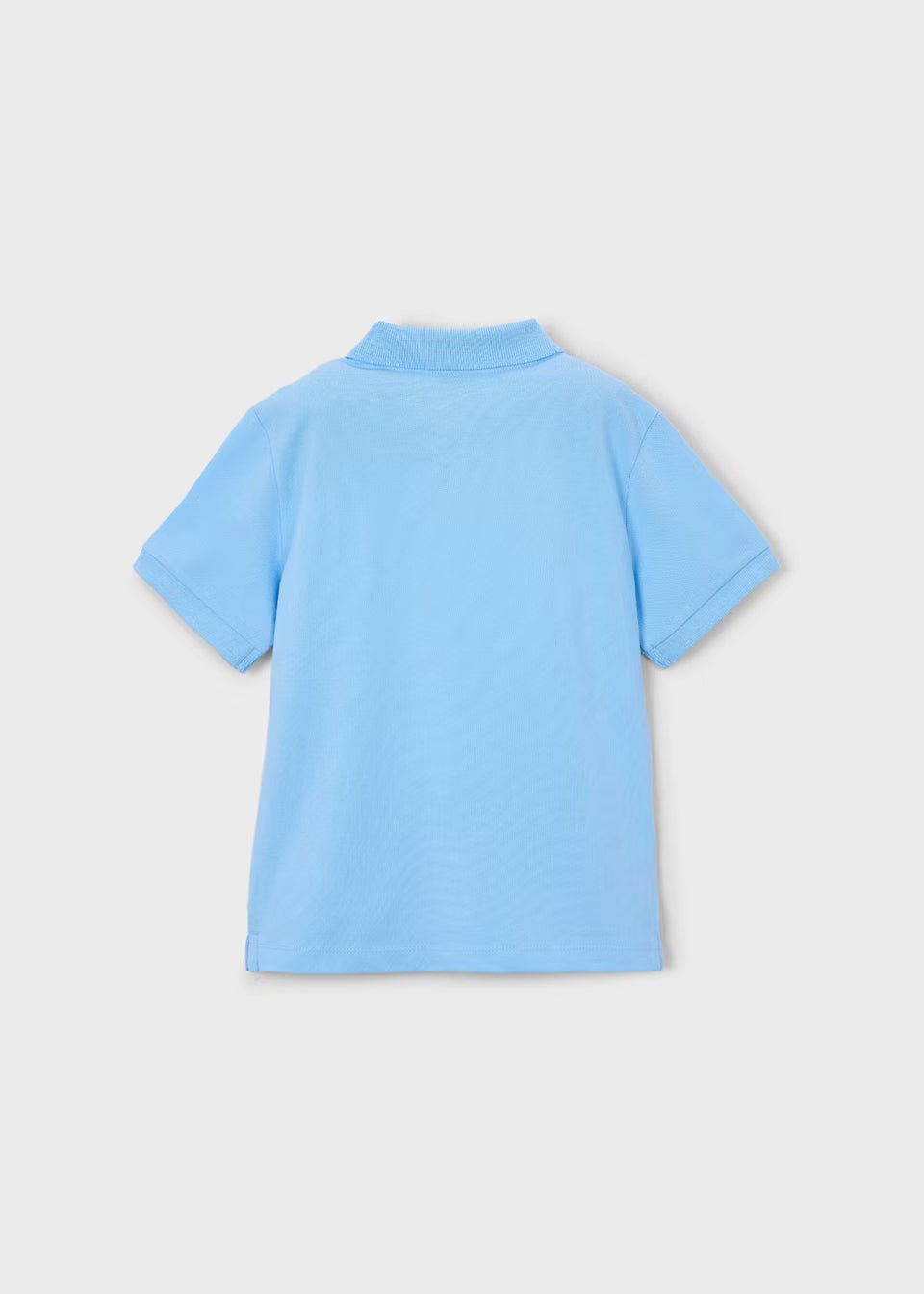 Polo básico niño Celeste