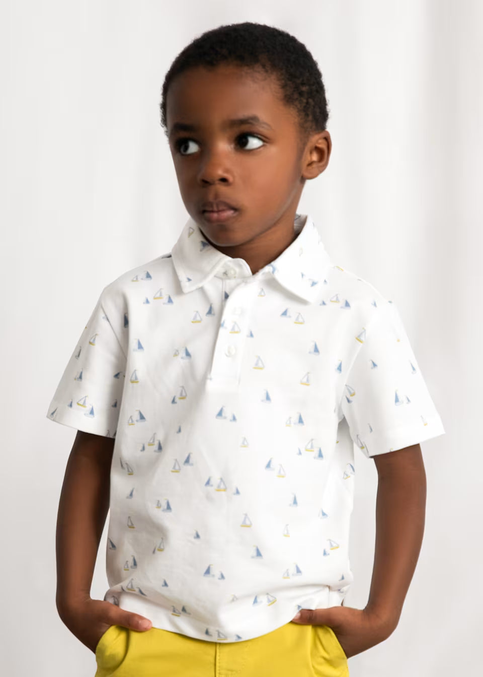 Polo estampado niño
