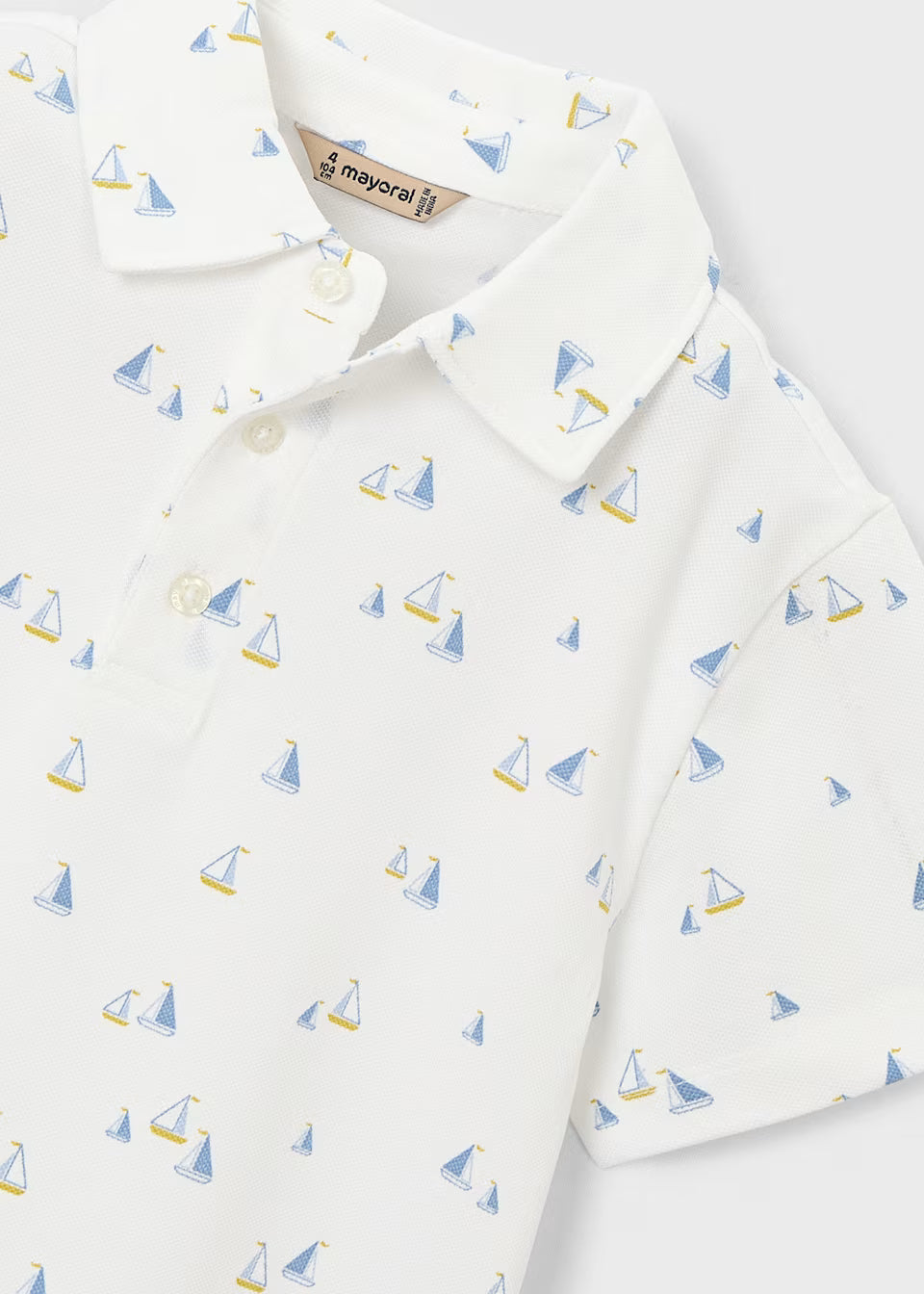 Polo estampado niño