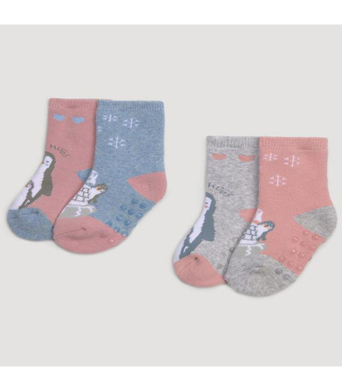 Pack de 2 Calcetines Antideslizantes de Invierno para Bebé – Ysabel Mora
