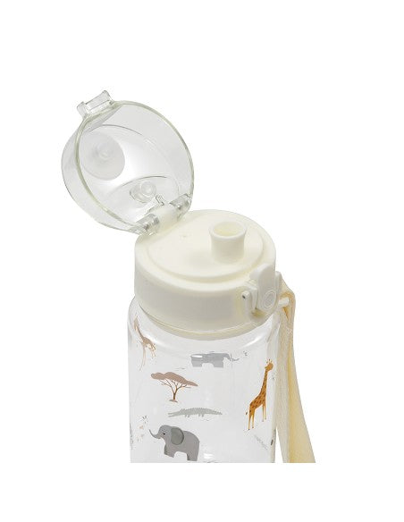 Set de Alimentación Infantil con fiambrera y botella con doble boquilla Colección Savanna