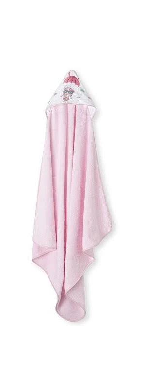 Maxicapa de Baño Paracaidista de la marca Interbaby – Rosa