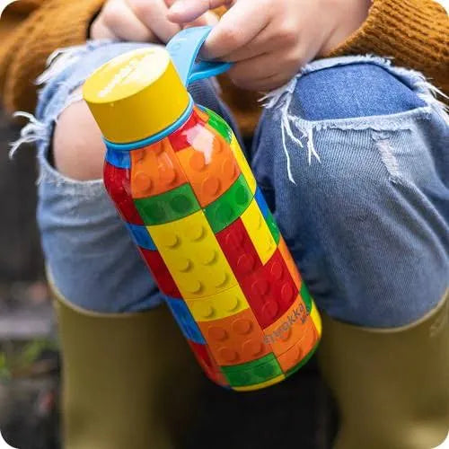 Botella Térmica Infantil Quokka Solid Kids Puzzle Yellow 330ML
