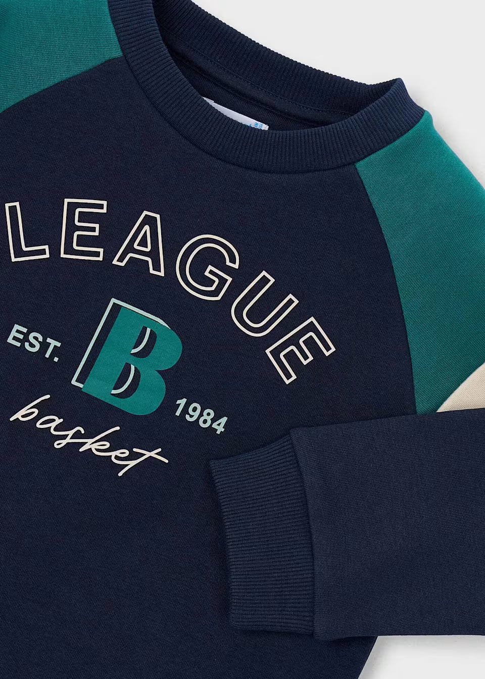 Sudadera de Niño Azul Marino “League Basket”